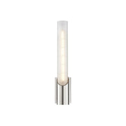 Pylon 14" Wall Sconce, Polished Nickel Finish