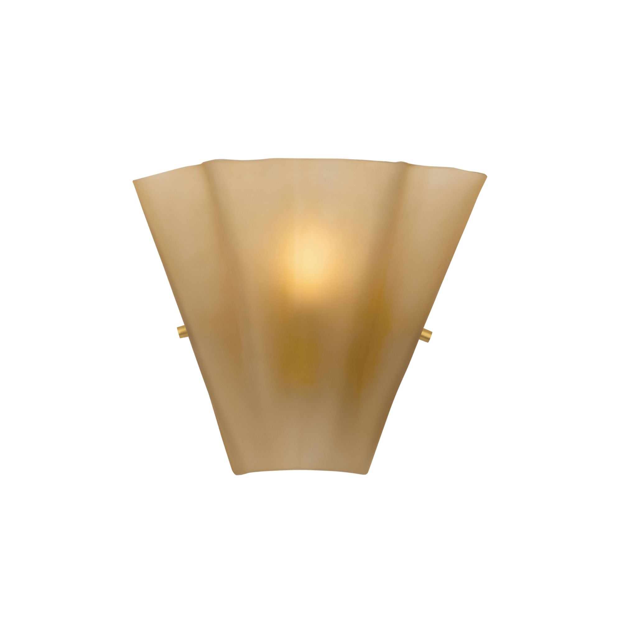 Hudson Valley Queens 9 in. Wall Sconce, Aged Brass with Dark Bronze Frosted Glass