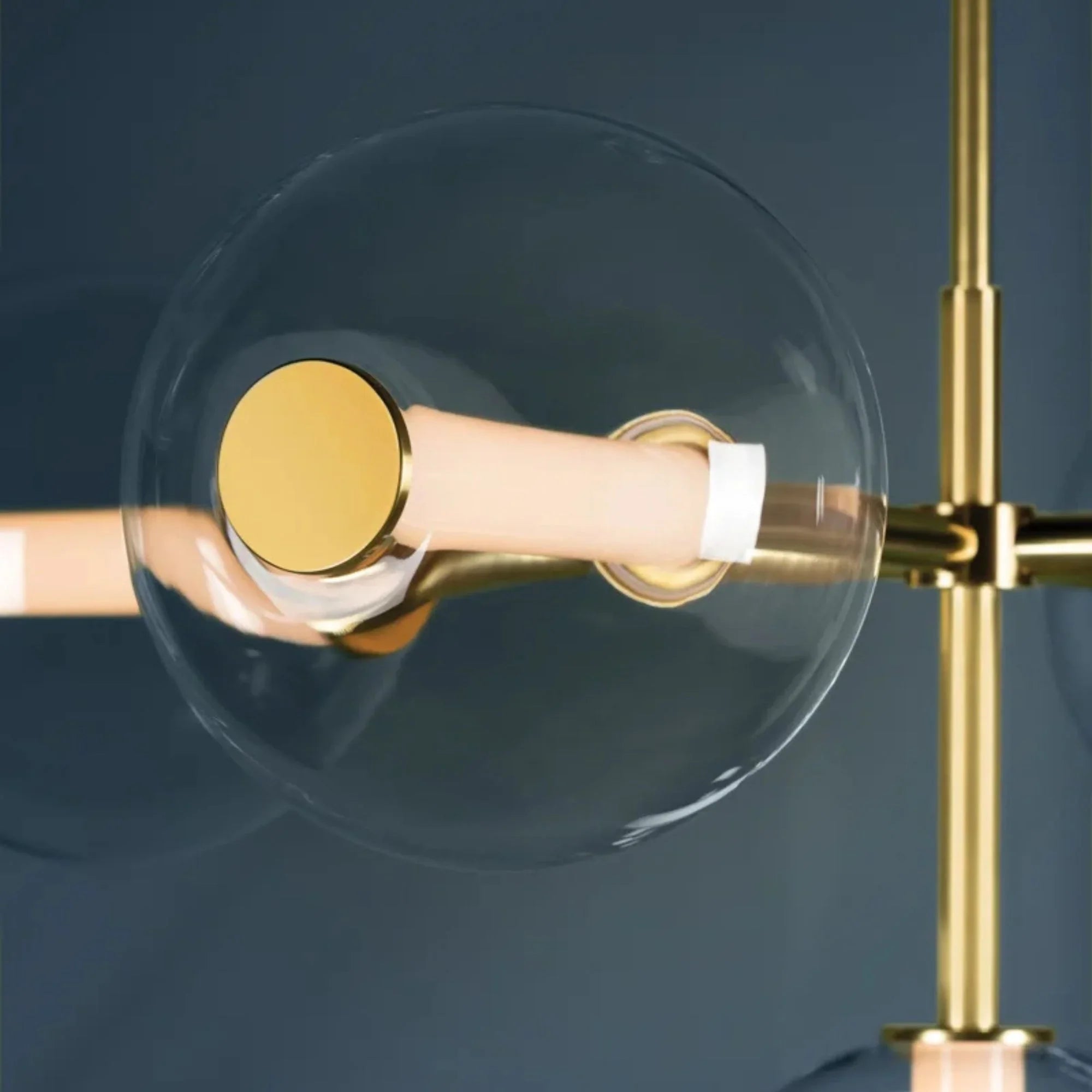 Hudson Valley Lighting - Richford 48" LED Chandelier, Aged Brass Finish | Bees Lighting