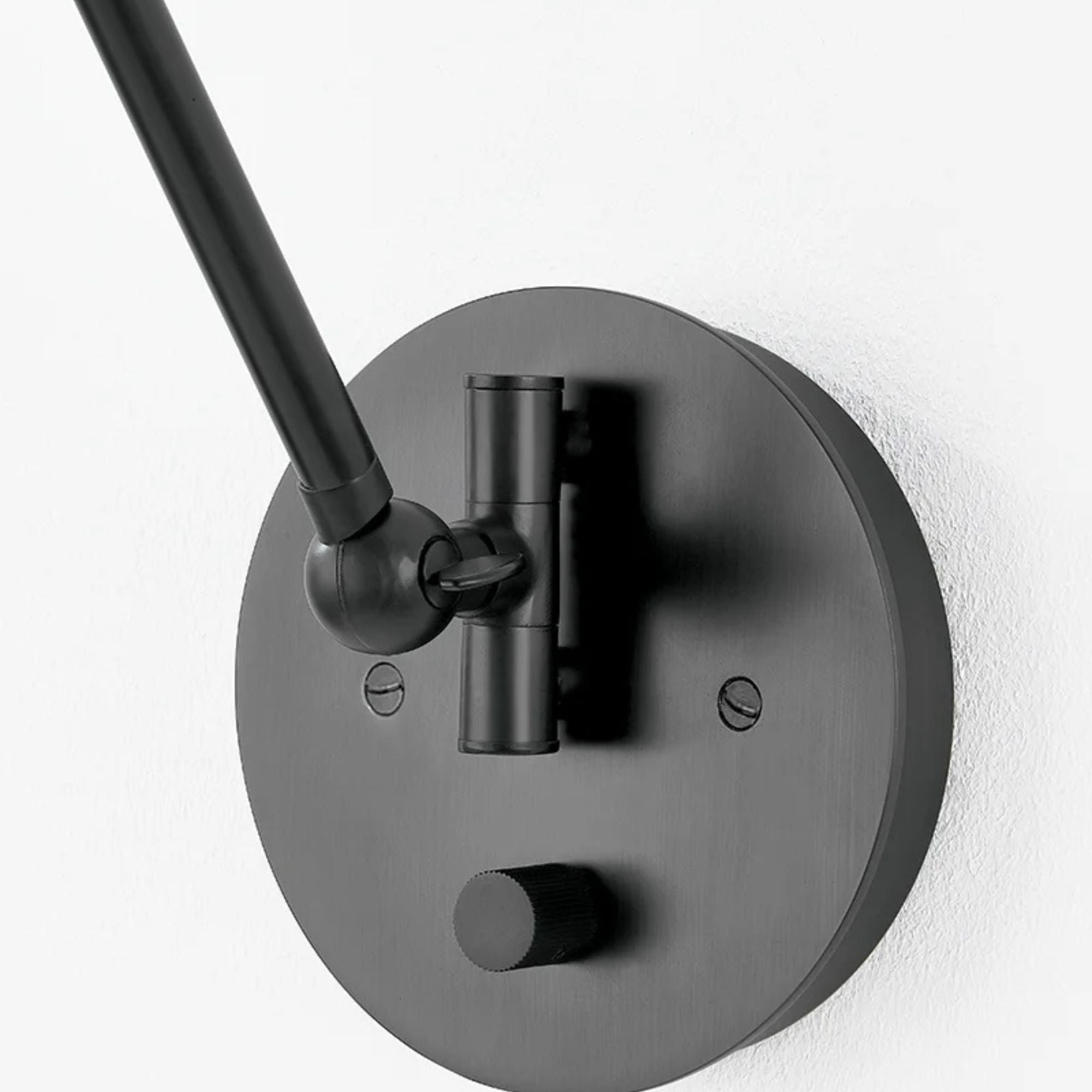 Roald 13" LED Swing Arm Wall Sconce, Distressed Bronze Finish