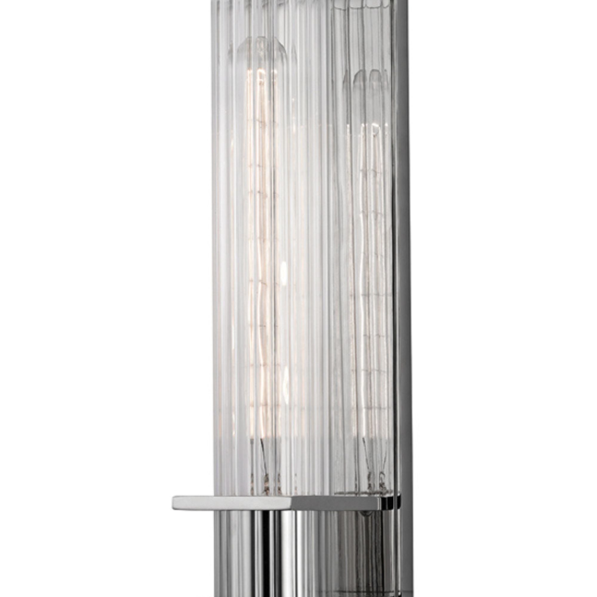 Sperry 13" Wall Sconce, Polished Nickel Finish