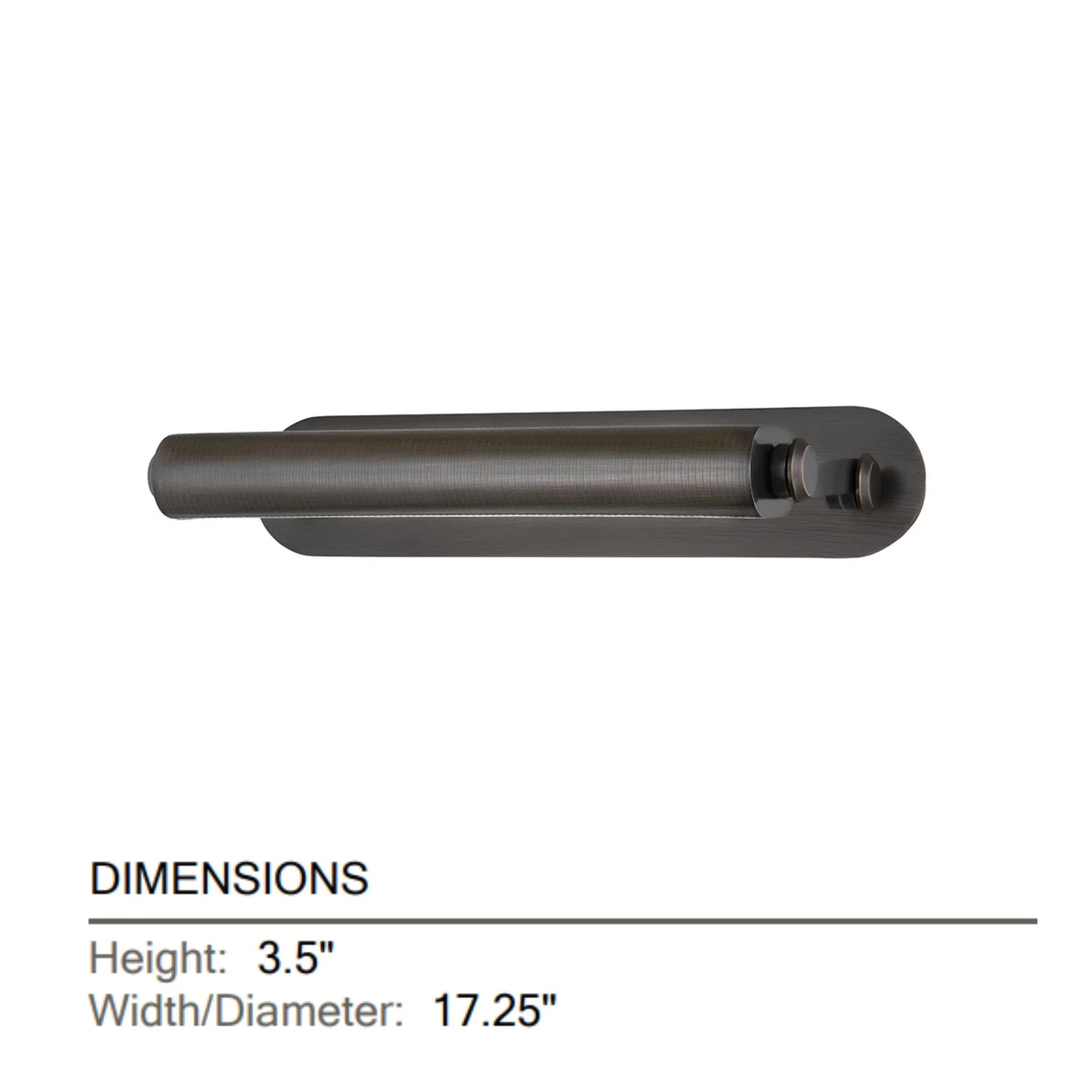 Stockport 17" LED Picture Light, Distressed Bronze Finish