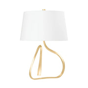Hudson Valley Lighting - Tharold 26" Table Lamp, Vintage Gold Leaf Finish | Bees Lighting