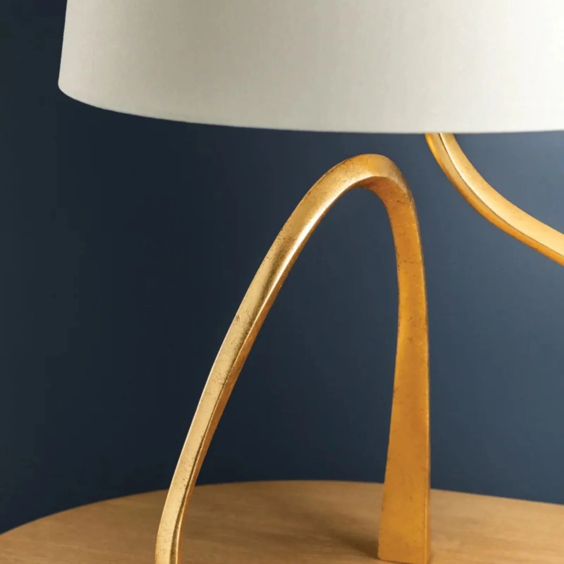 Hudson Valley Lighting - Tharold 26" Table Lamp, Vintage Gold Leaf Finish | Bees Lighting