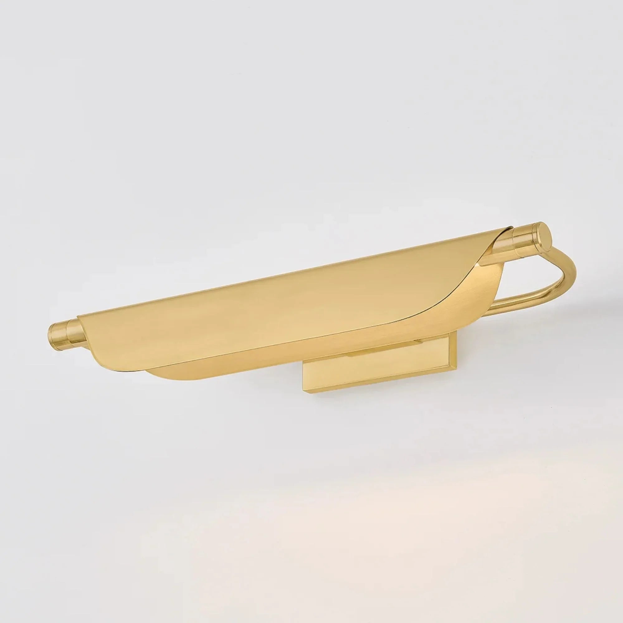 Tinwald 19" LED Picture Light, Aged Brass Finish