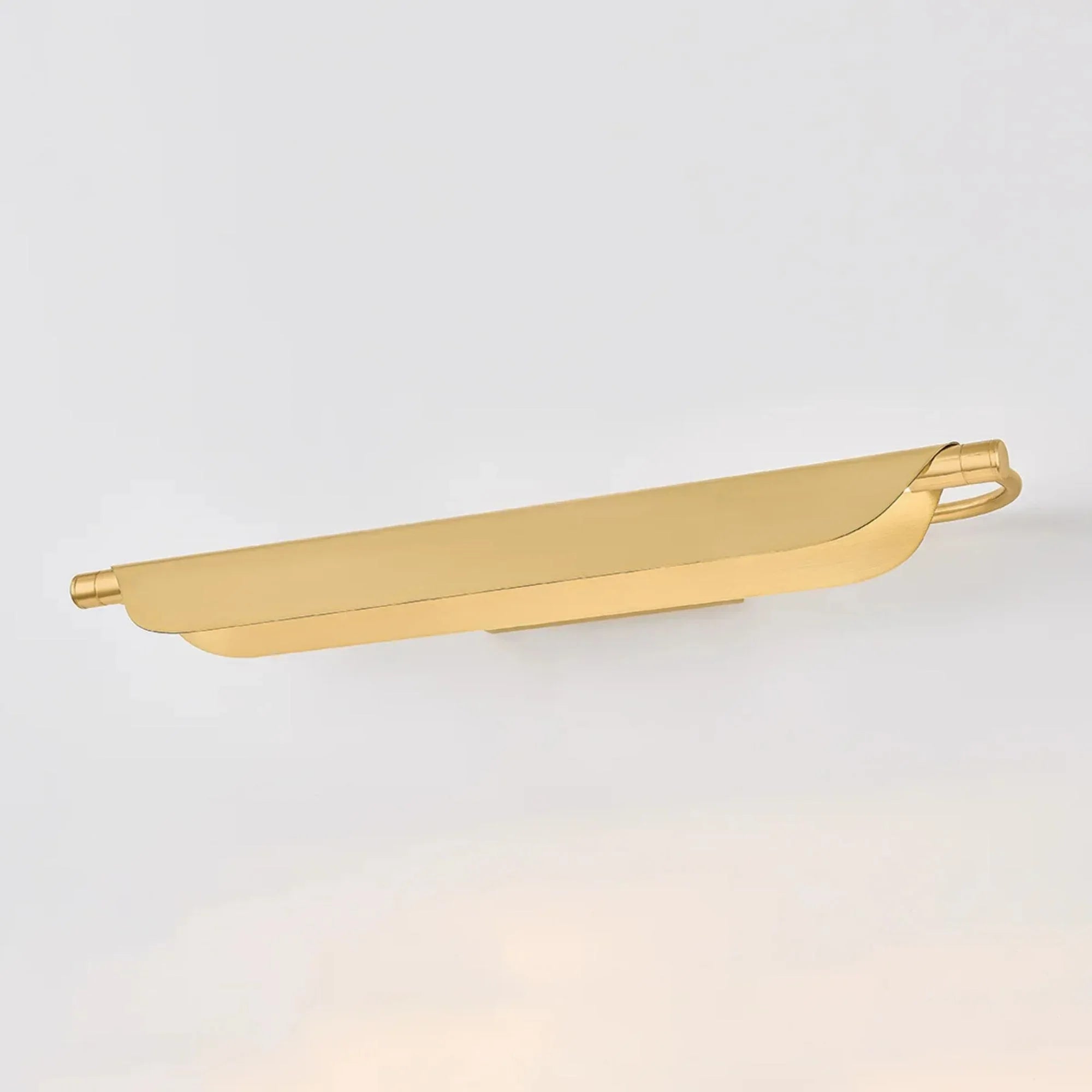 Tinwald 27" LED Picture Light, Aged Brass Finish