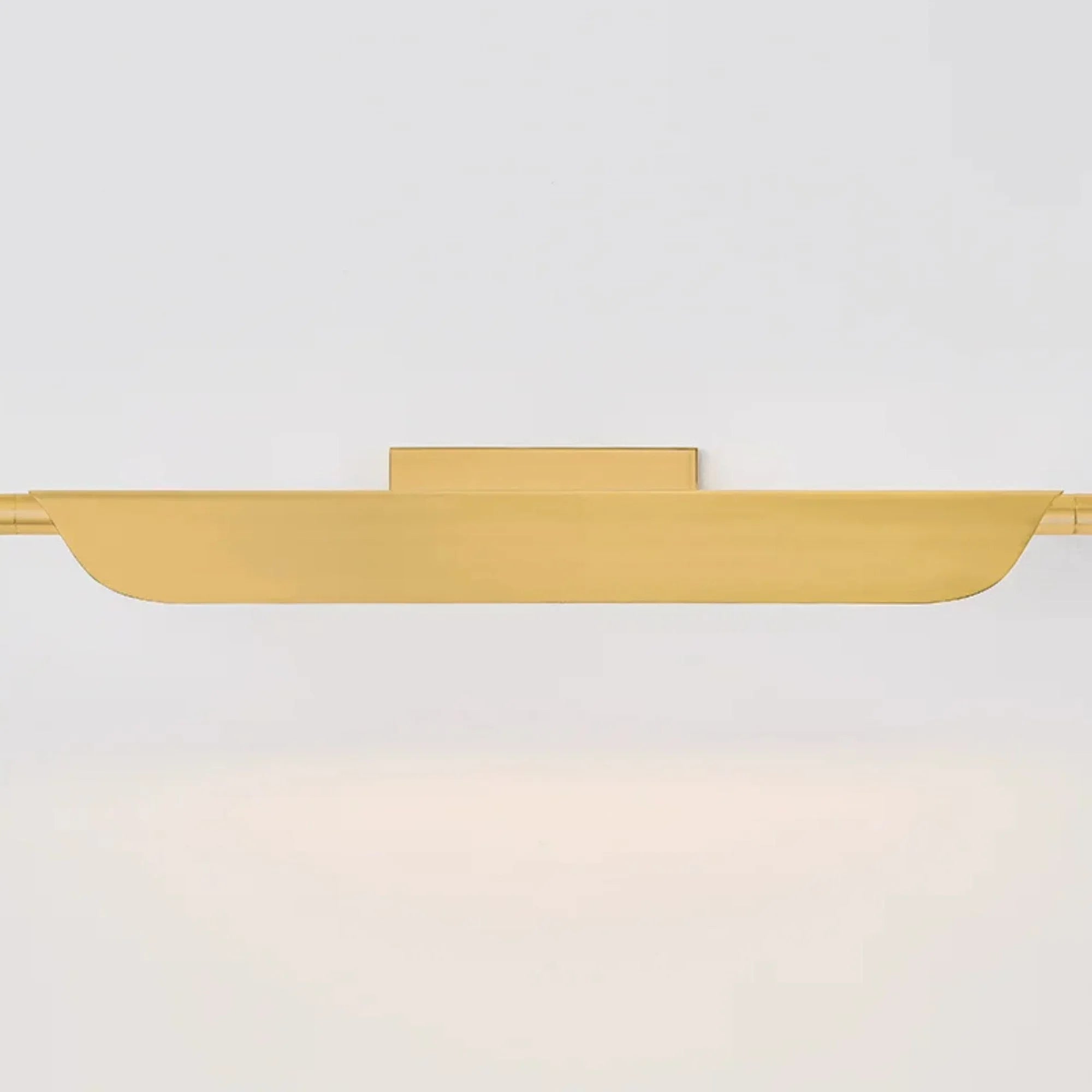 Tinwald 27" LED Picture Light, Aged Brass Finish