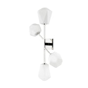 Tring 32" Wall Sconce, Polished Nickel Finish