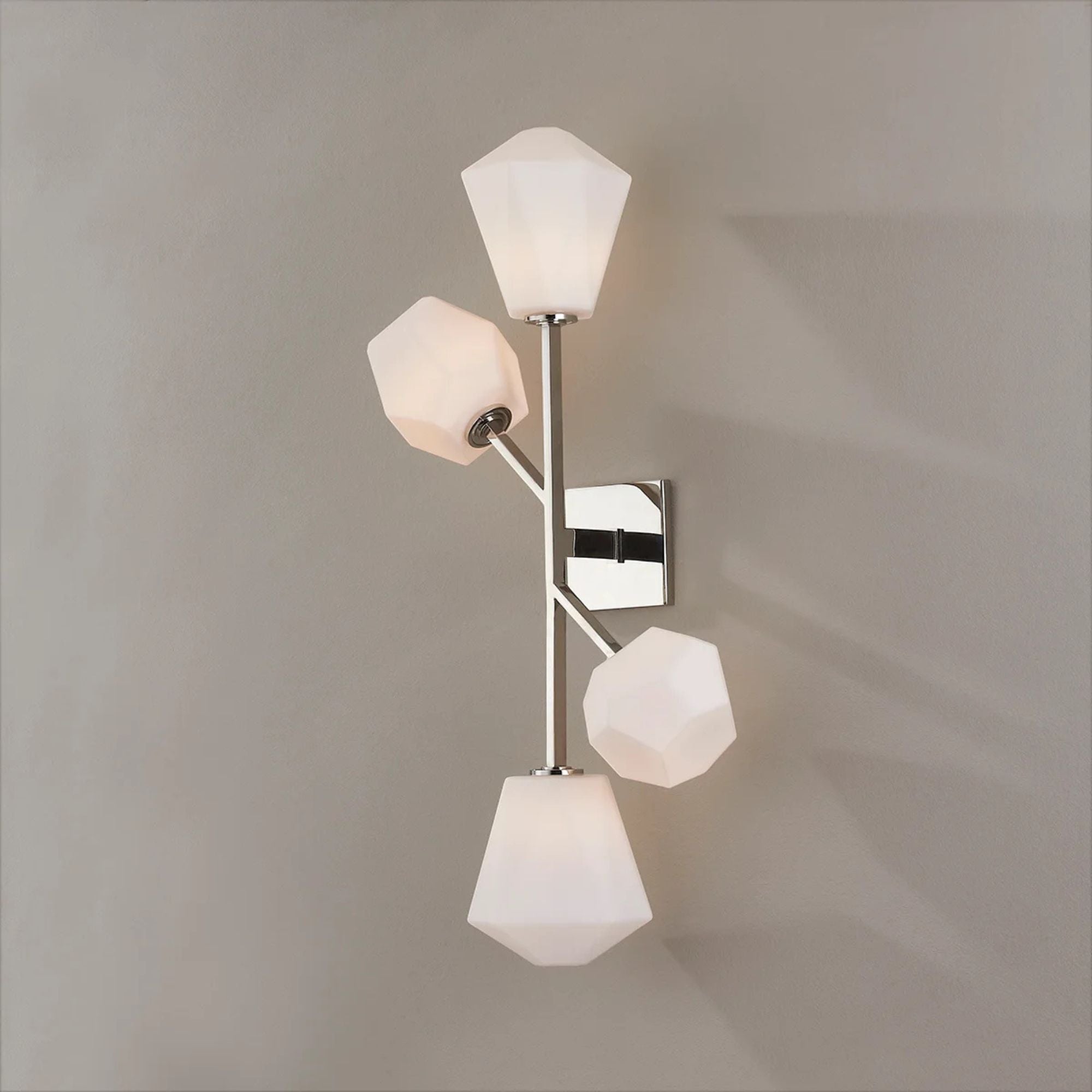 Tring 32" Wall Sconce, Polished Nickel Finish