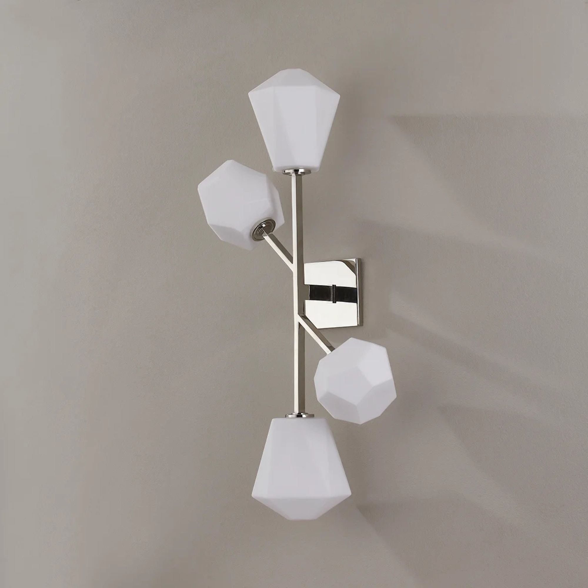 Tring 32" Wall Sconce, Polished Nickel Finish