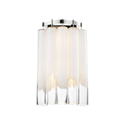 Tyrell 21" 2-Light Wall Sconce, Polished Nickel Finish
