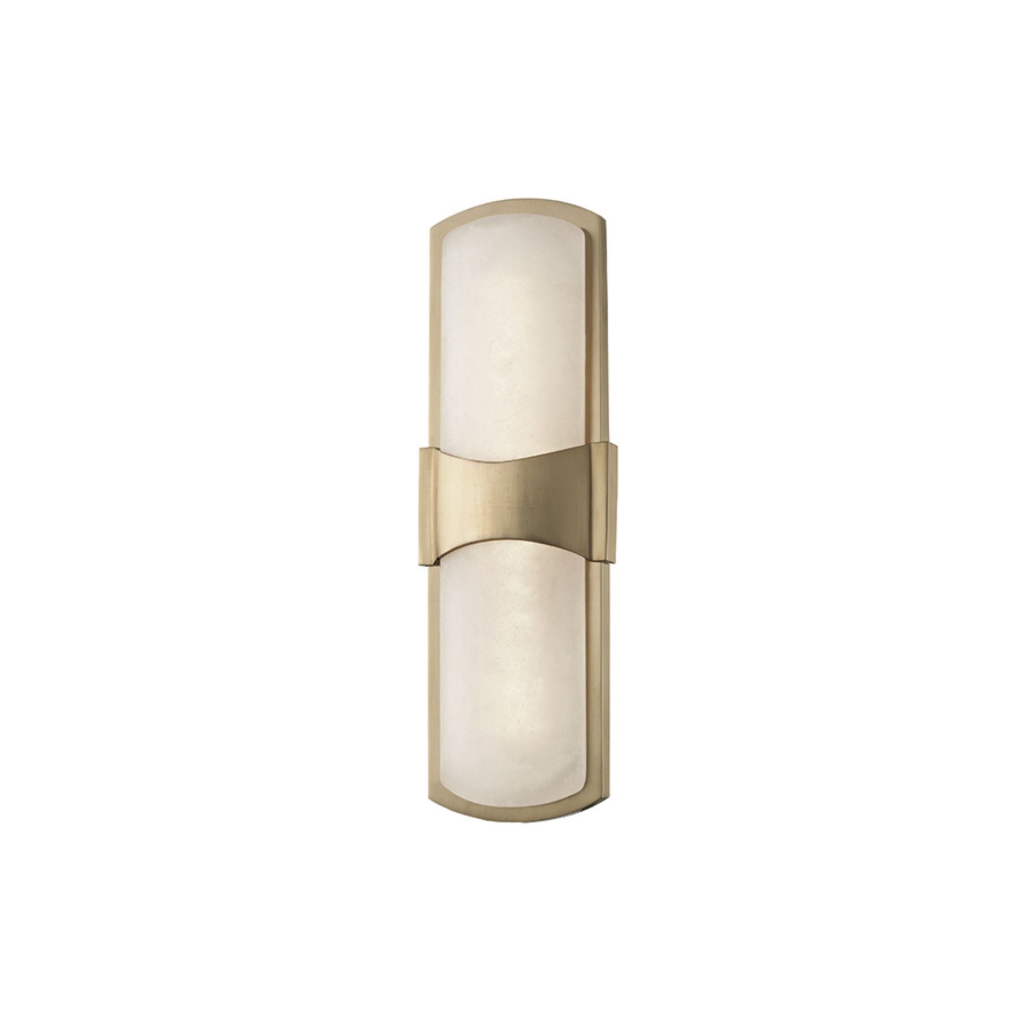 Valencia 15" LED Wall Sconce, Aged Brass Finish