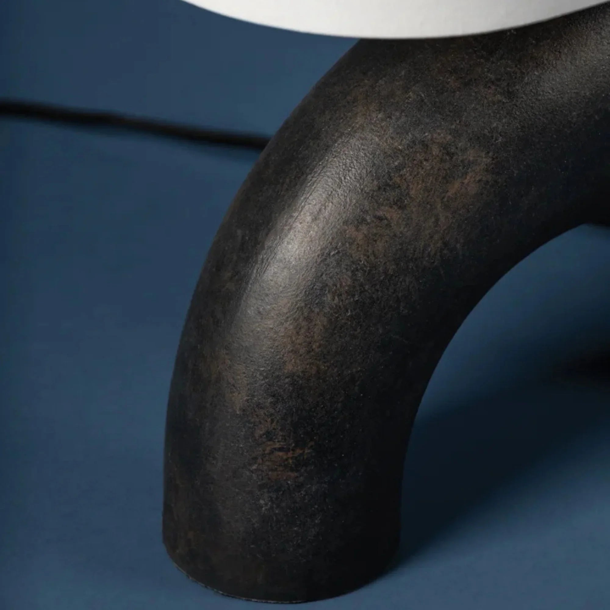 Hudson Valley Lighting - Valhalla 22" Table Lamp, Aged Brass/Earth Charcoal Ceramic Finish | Bees Lighting