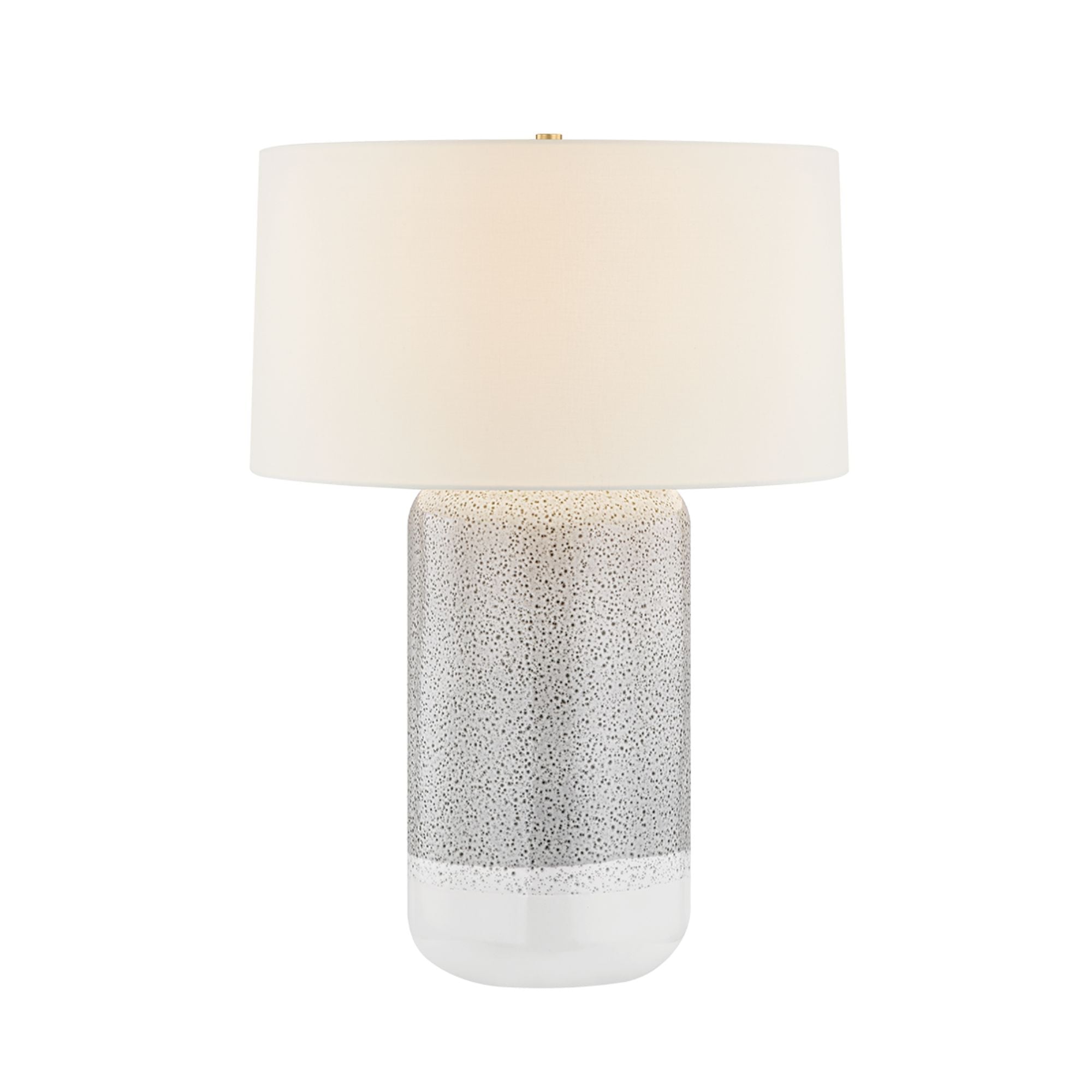 Washingtonville Table Lamp, Aged Brass/Ceramic Blue Shore Finish
