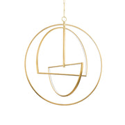 Welland 40" LED Chandelier, Aged Brass Finish