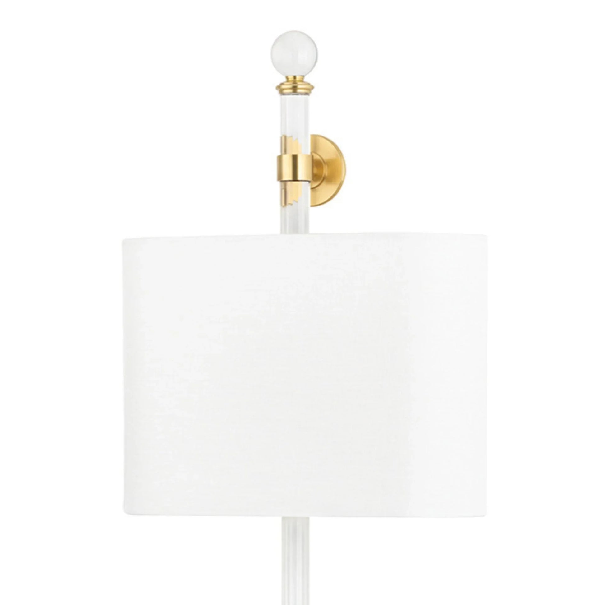 Hudson Valley Lighting - Wertham 36" 2-Light Wall Sconce, Aged Brass Finish | Bees Lighting
