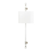 Wertham 36" 2-Light Wall Sconce, Polished Nickel Finish