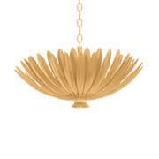 Hudson Valley Whitfield 24 in. 4-Light Chandelier, Vintage Gold Leaf