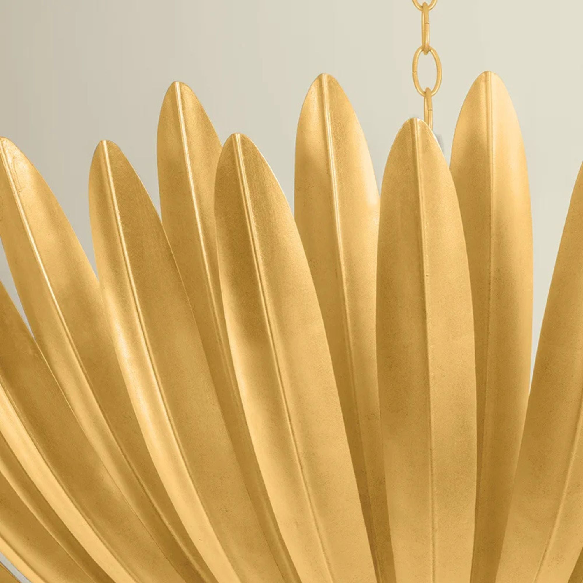 Hudson Valley Whitfield 48" 12-Light Chandelier, Vintage Gold Leaf