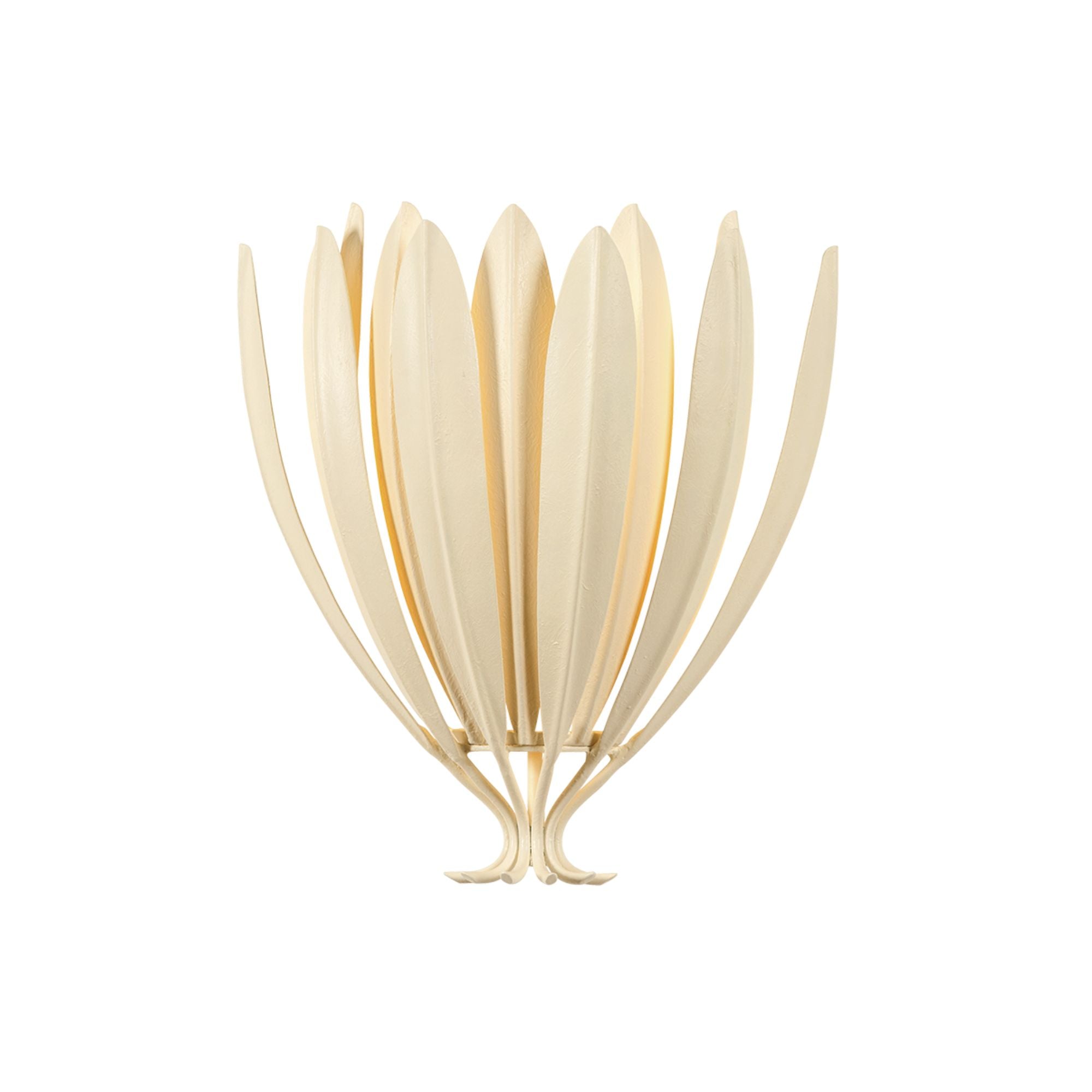 Hudson Valley Whitfield 13 in. Wall Sconce, Cream Plaster