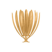 Hudson Valley Whitfield 13 in. Wall Sconce, Vintage Gold Leaf