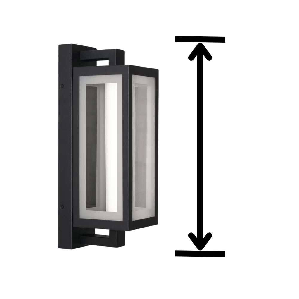 black sconce height icon