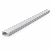 RAB Lighting ARCTAPE TAP12 silver aluminum channel with frosted diffuser, generated product illustration