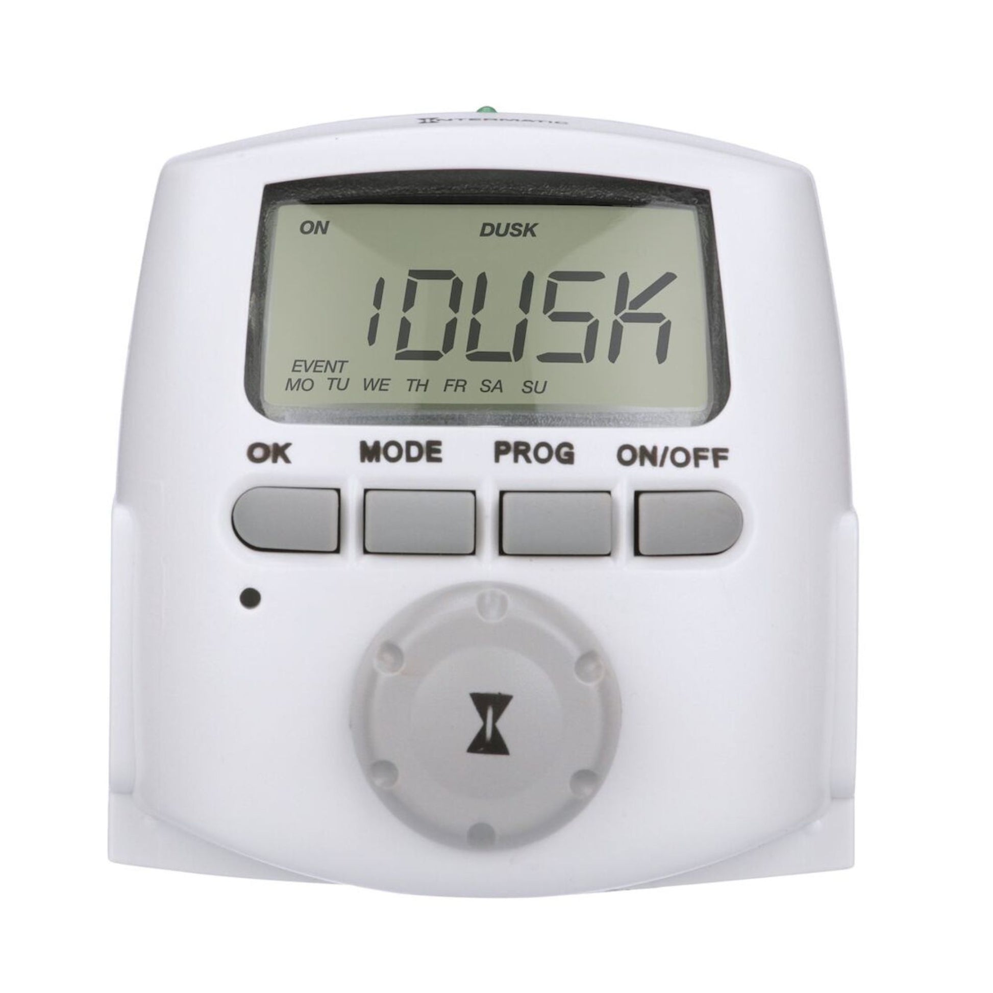 7-Day Indoor Digital Plug-In Timer Switch, White - Bees Lighting