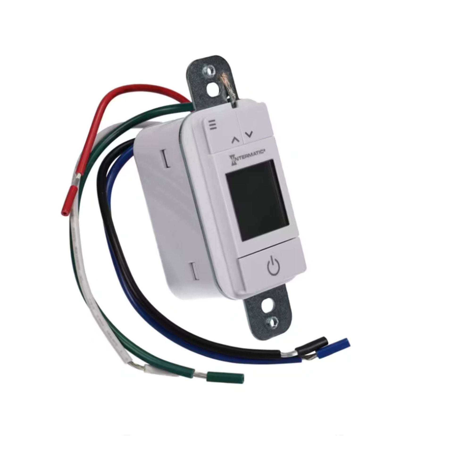 Ascend Standard 15 Amp 7-Day Programmable In-Wall Timer, 120V, White - Bees Lighting