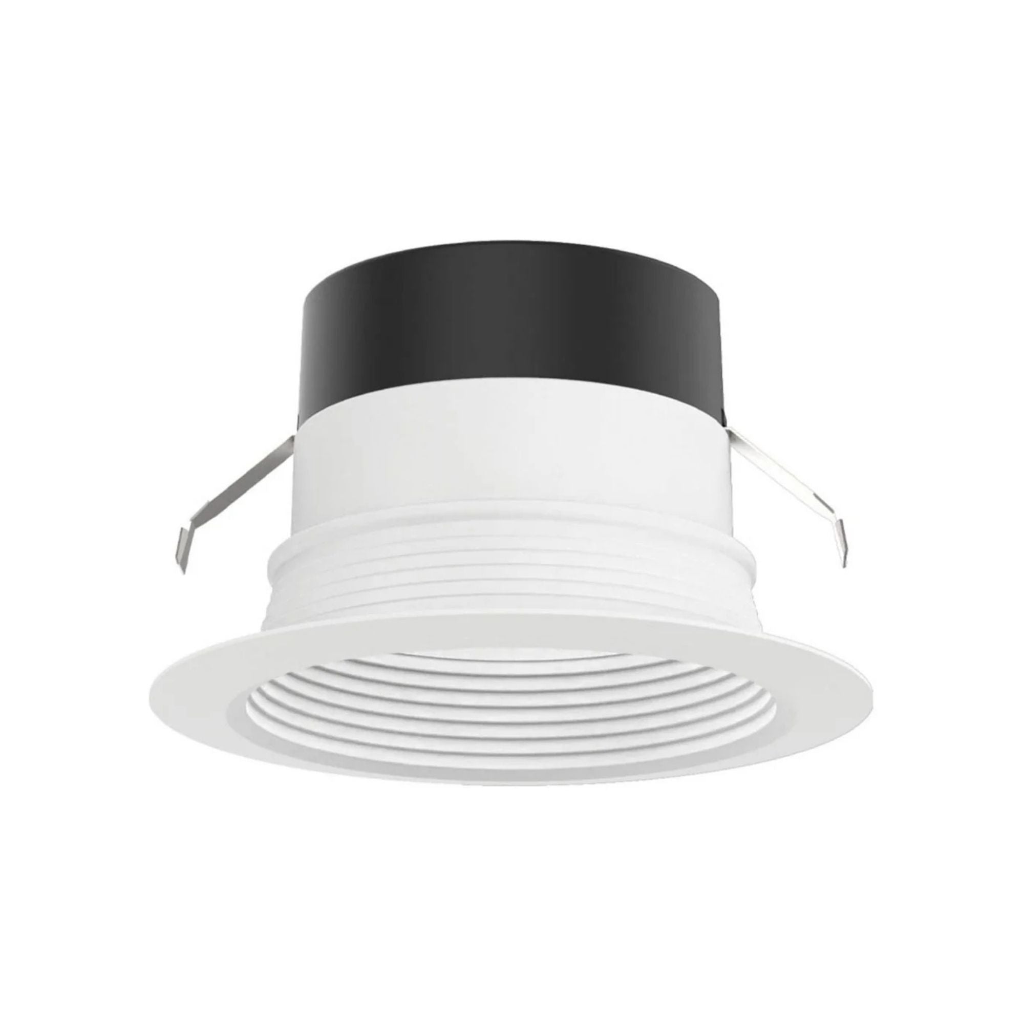 4" LED Recessed Can Light, 700 Lumens, Selectable CCT, Baffle Trim, 120V