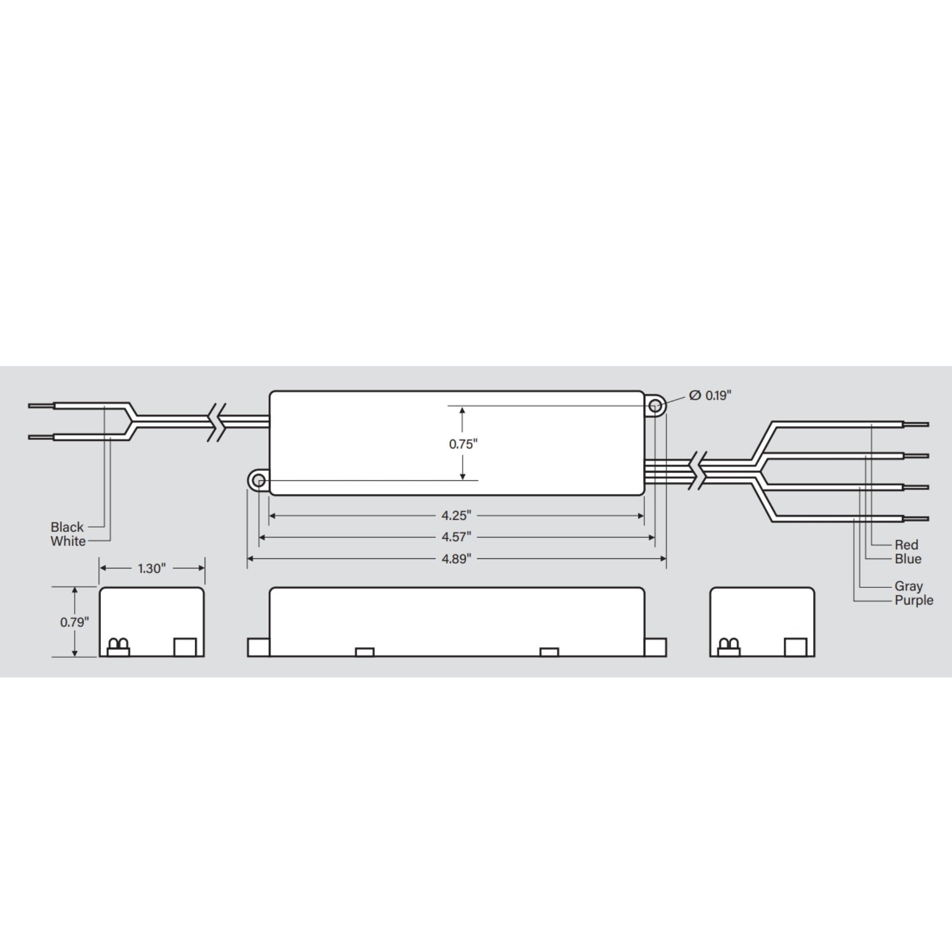 Keystone Technologies - Programmable Constant Current LED Driver, 12W, 120-500mA, 0-10V Dimming, 120-277V | Bees Lighting