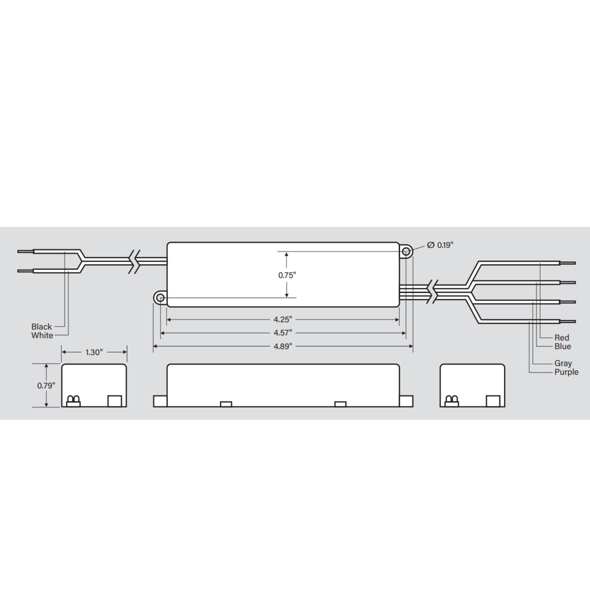 Keystone Technologies - Programmable Constant Current LED Driver, 12W, 120-500mA, 0-10V Dimming, 120-277V | Bees Lighting