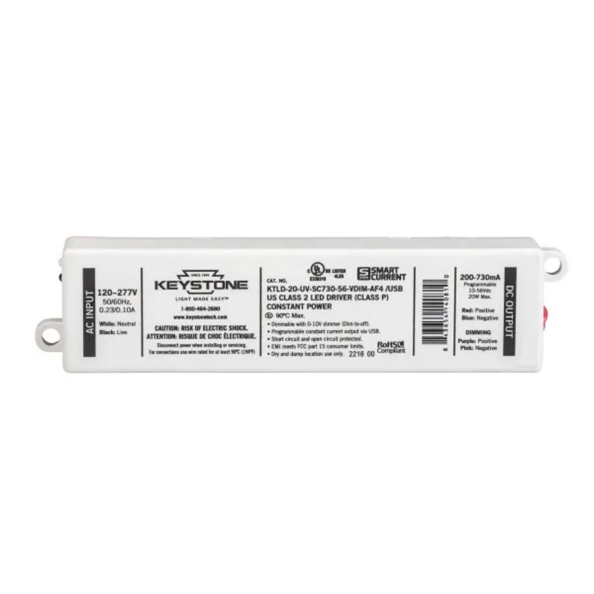 Keystone Technologies - SmartCurrent USB Programmable LED Driver | Bees Lighting