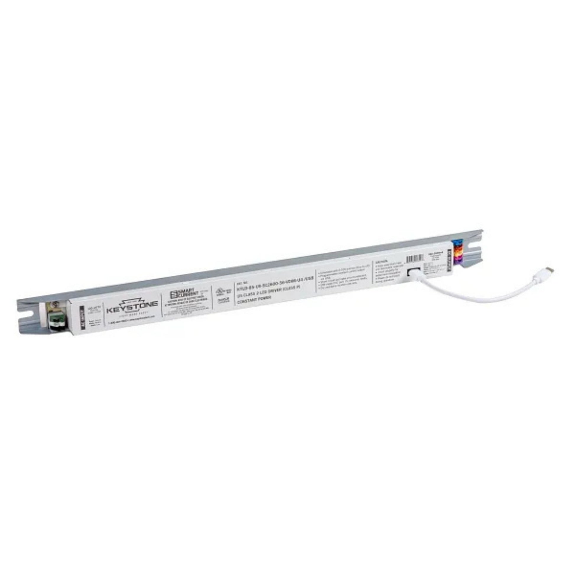 Keystone Technologies - SmartCurrent 85W Linear Programmable LED Driver 860-2600mA, 0-10V Dimming, 120-277V | Bees Lighting
