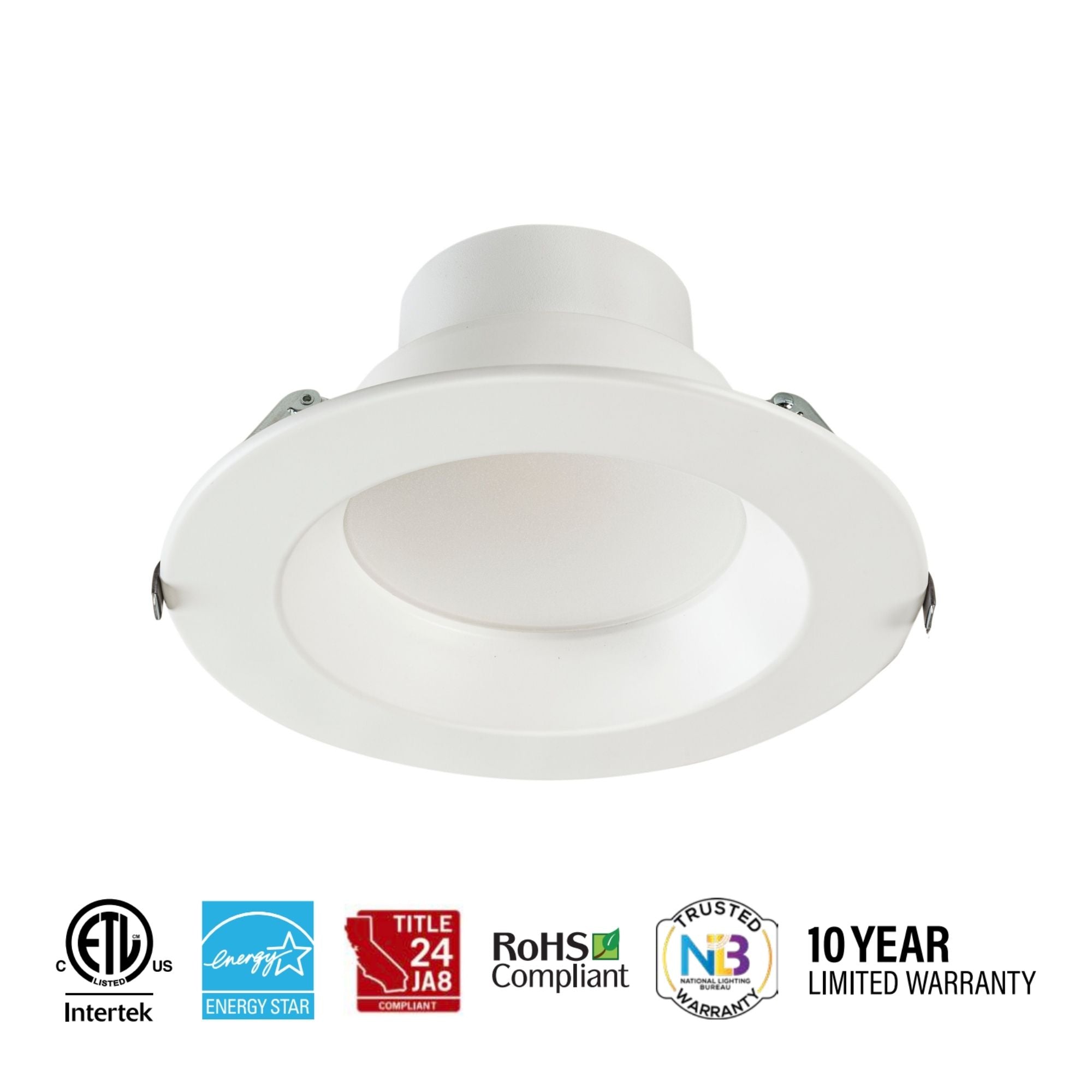 Advanta 4" LED Commercial Downlight, 1500 Lm, 5-CCT, 120-277V