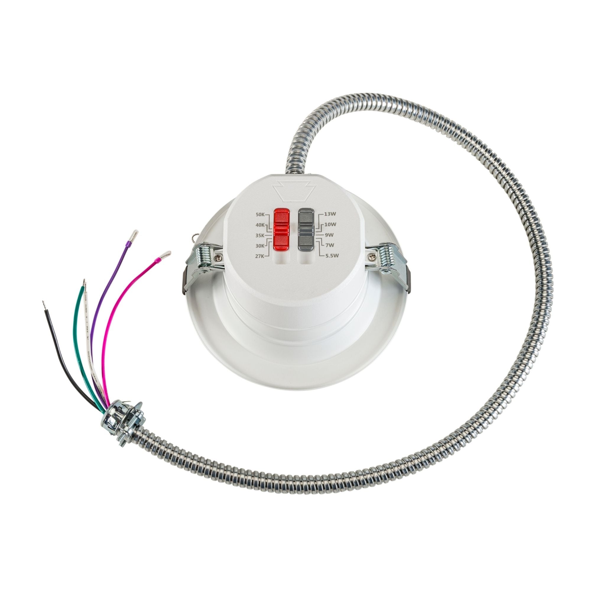 Advanta 4" LED Commercial Downlight, 1500 Lm, 5-CCT, 120-277V