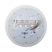 13" Round Flush Mount LED Retrofit Kit, 4200lm, Selectable CCT, 120-277V - Bees Lighting
