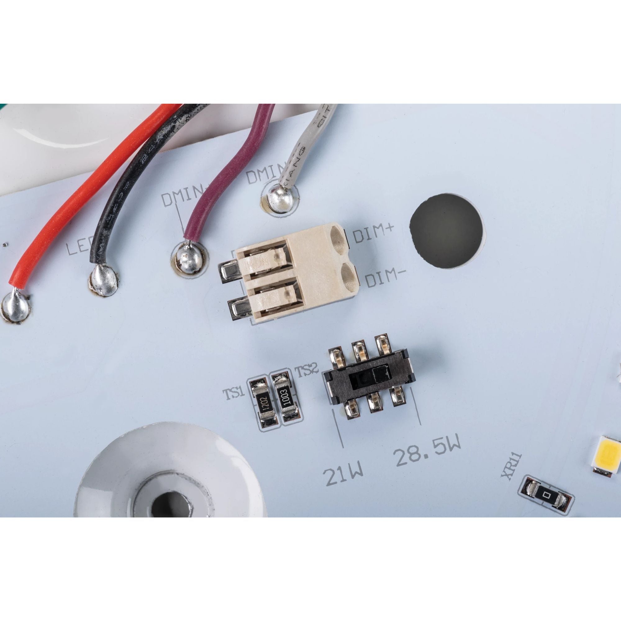 13" Round Flush Mount LED Retrofit Kit, 4200lm, Selectable CCT, 120-277V