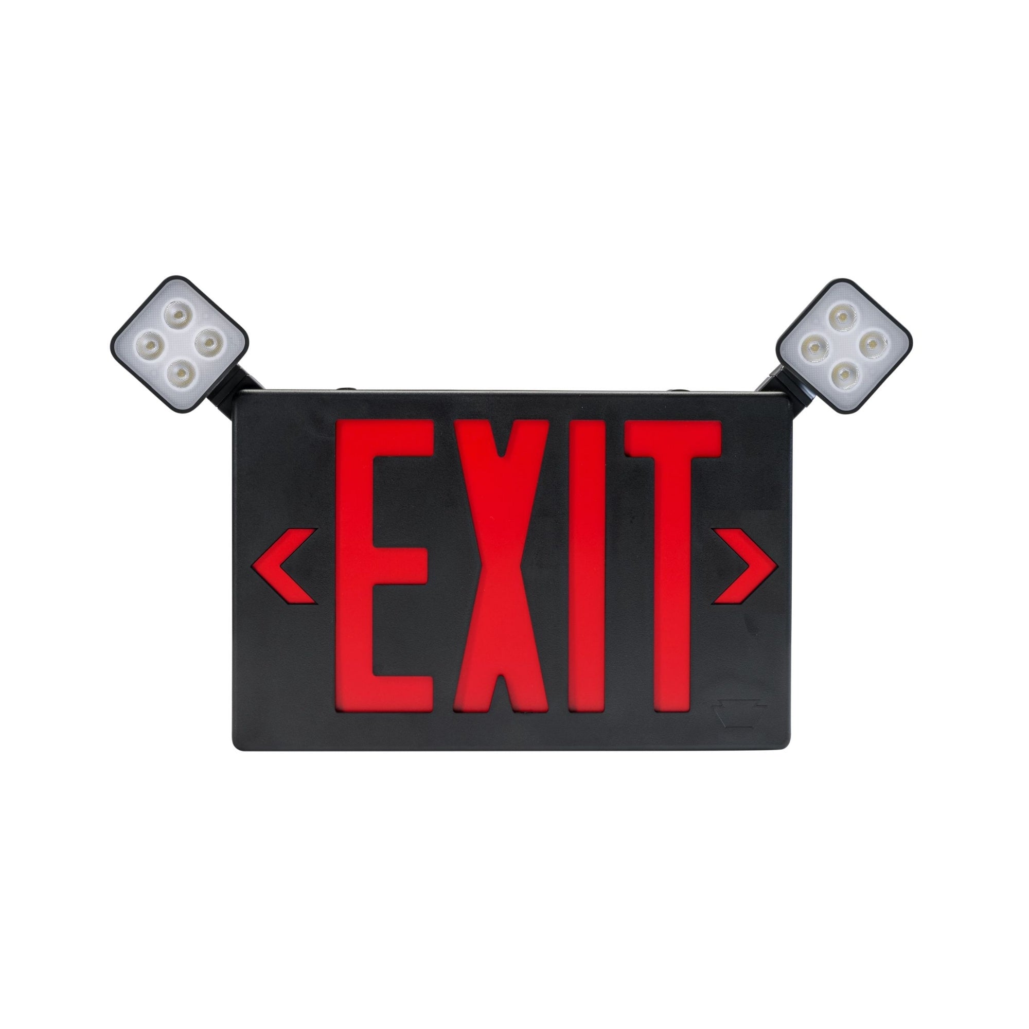 Keystone Adjustable Head Combo Exit Sign - Bees Lighting