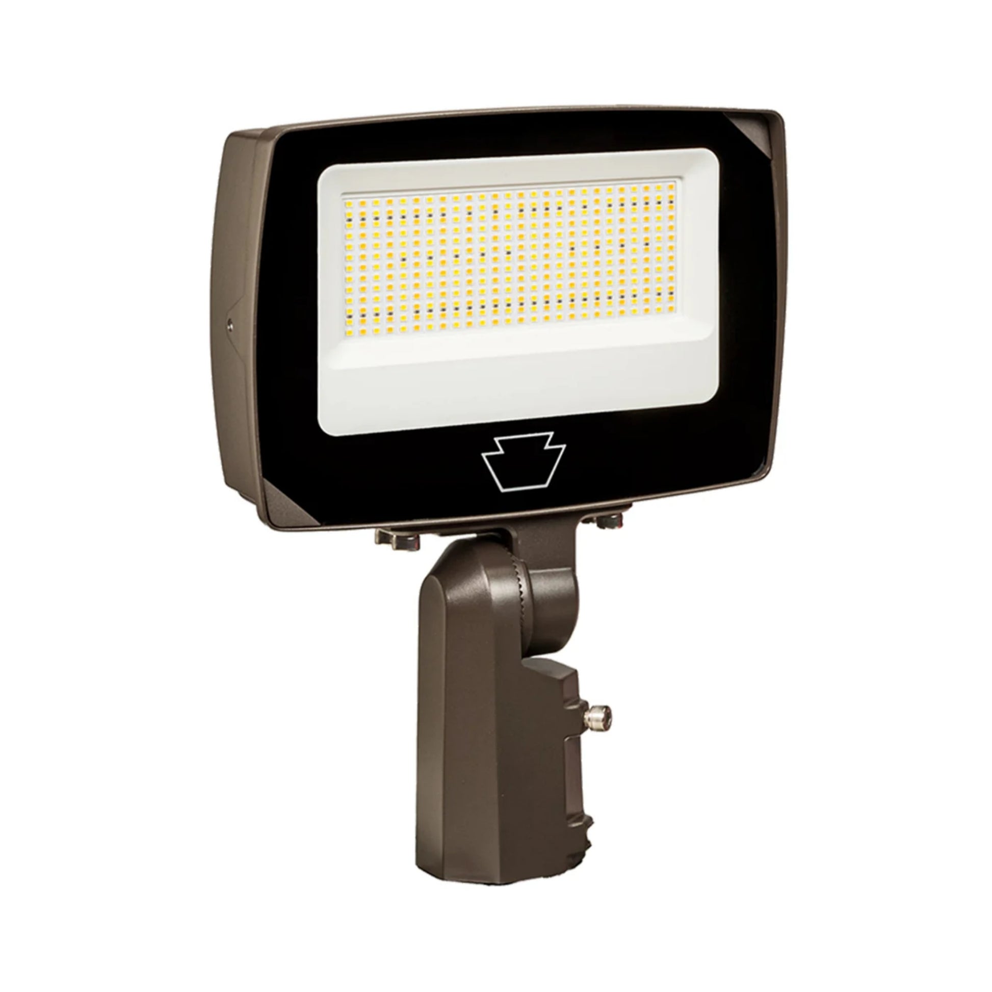 Keystone LED Rectangular Floodlight, Power Select, Color Select, Photocell, Two Mounting Options - Bees Lighting