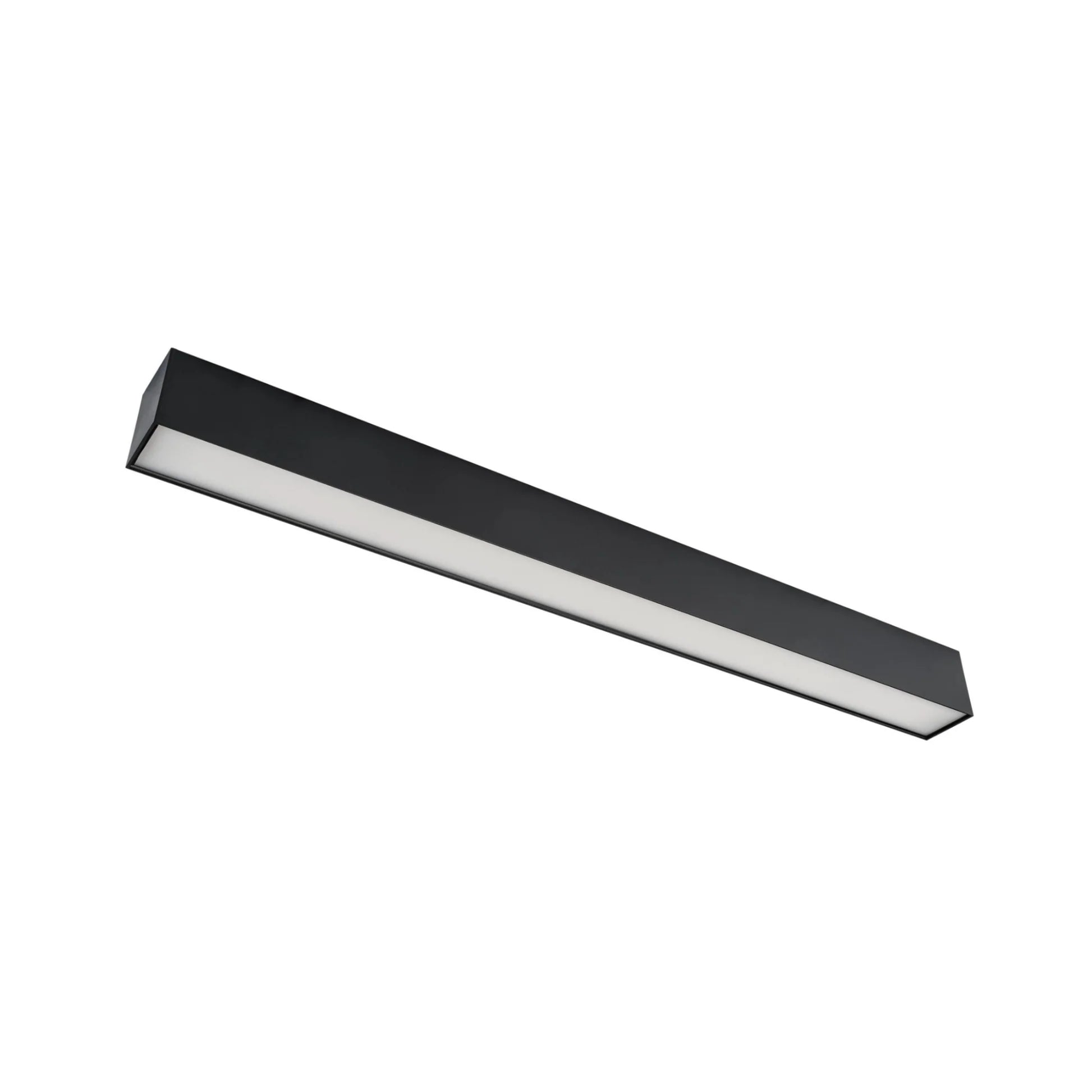4ft LED Linear Light, 40W, 5200 Lumens, 5 CCT Selectable, Black, 120-277V - Bees Lighting