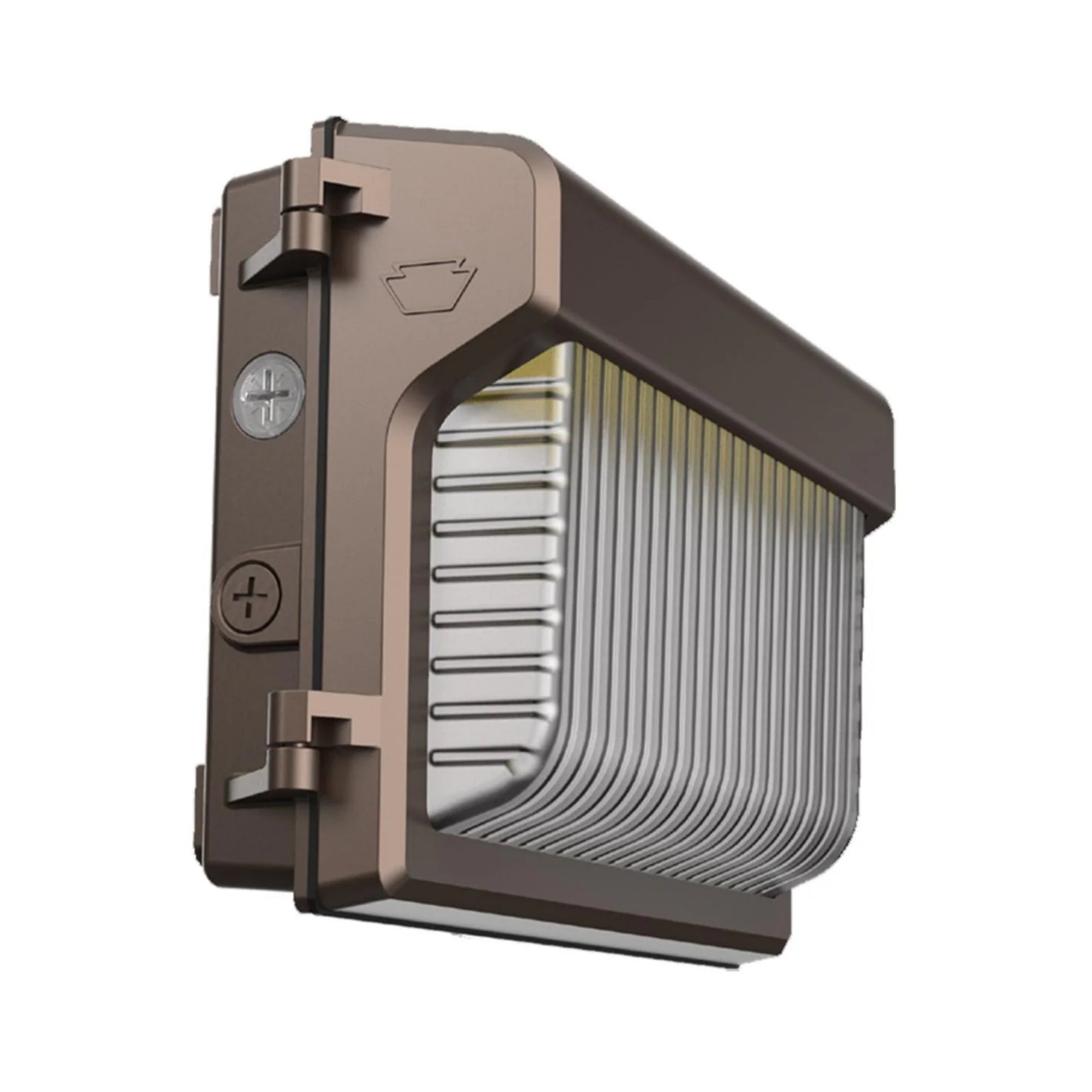 Slim LED Wall Pack, 11000 Lumens, 55|70|80W, 30K|40K|50K, On|Off Photocell, 120-277V - Bees Lighting