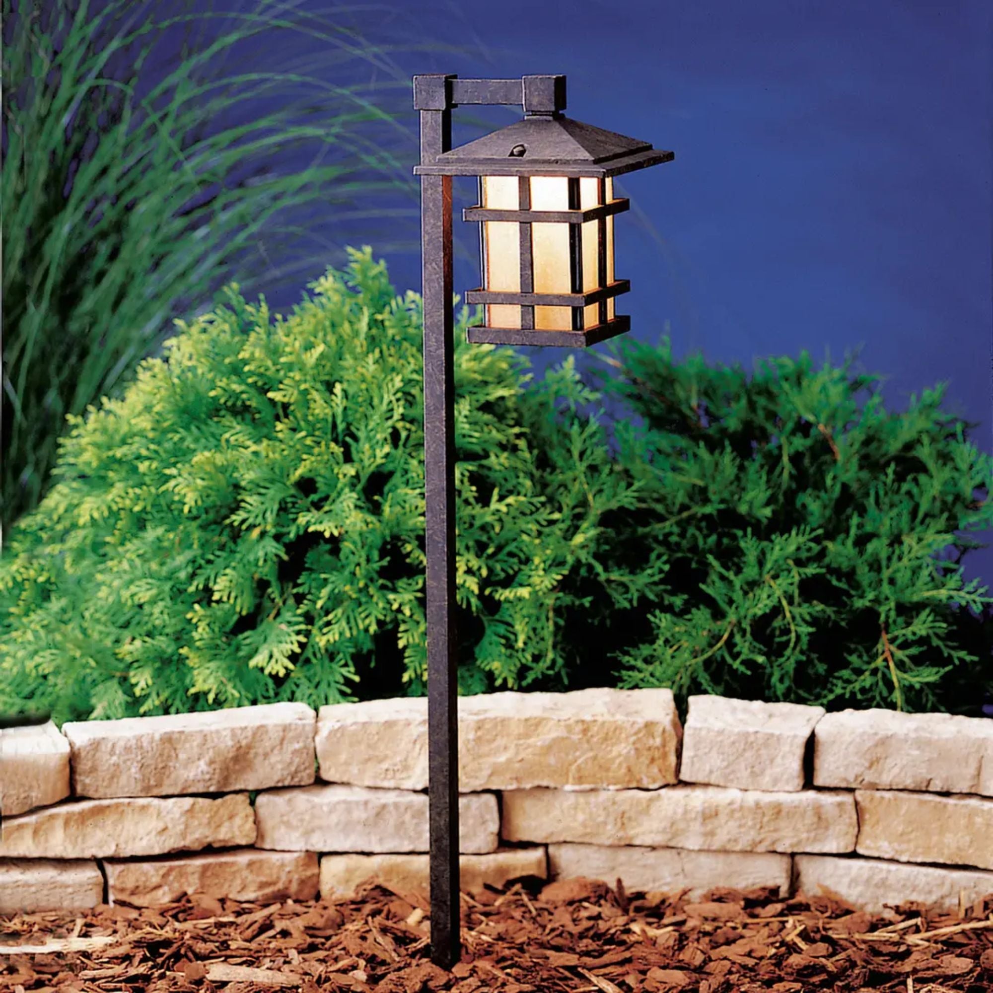 Kichler Cross Creek 27" Path Light in Aged Bronze