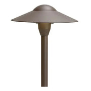 Kichler Domed 21″ LED Retrofit Path Light in Textured Architectural Bronze