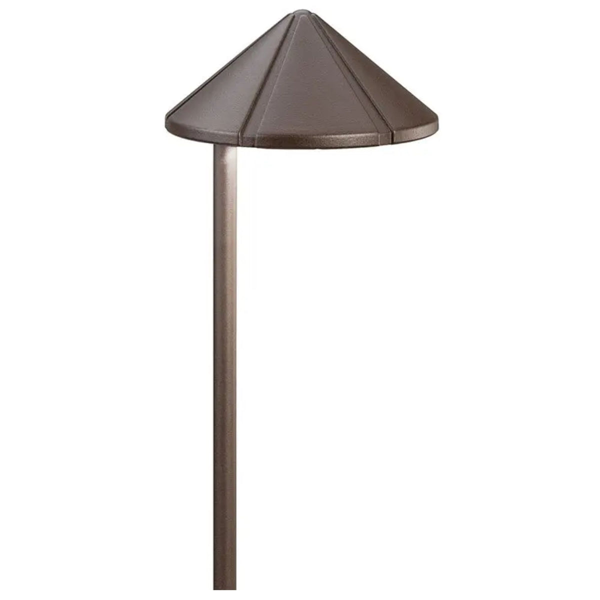 Kichler Six Groove 19.5 in. Side Mount Path Light in Textured Architectural Bronze