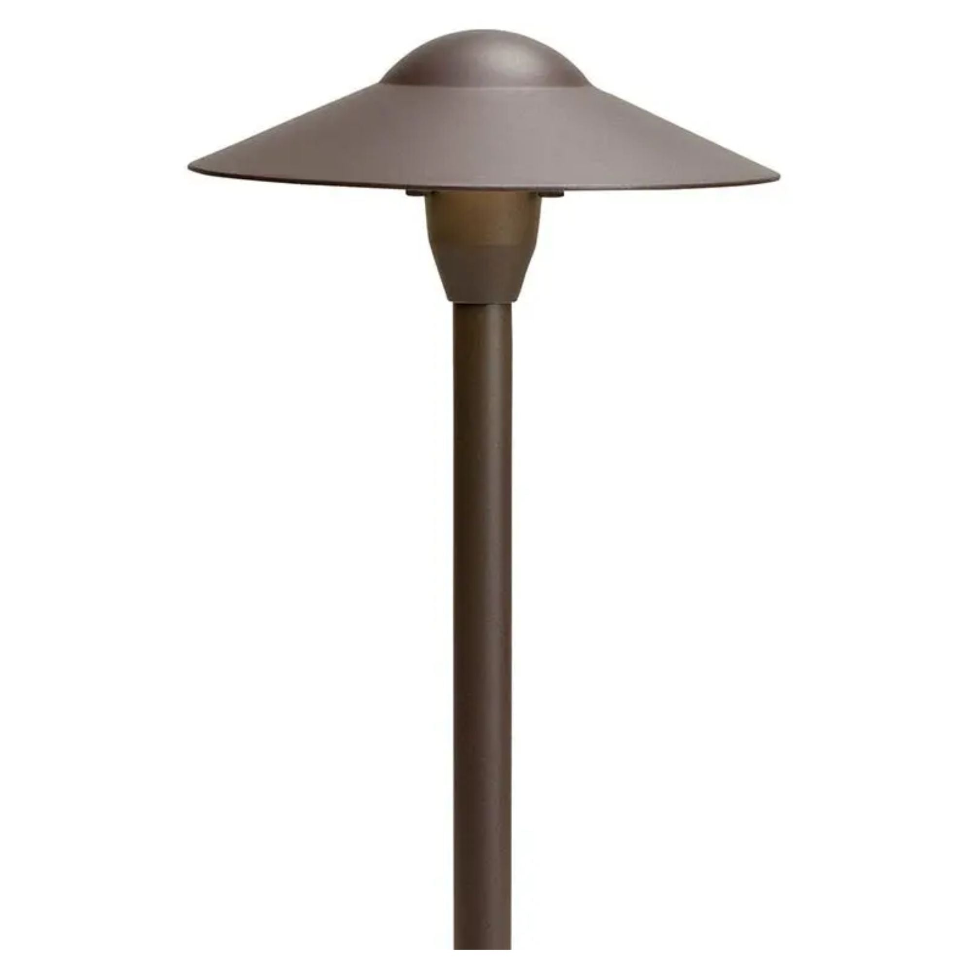 Kichler Dome 15 in. Path Light in Textured Architectural Bronze