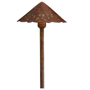 Kichler Lace 22" Decorative Hammered Roof Path Light in Textured Tannery Bronze