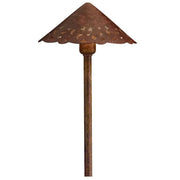 Kichler Cast Hammered Roof 22" Path Light in Textured Tannery Bronze
