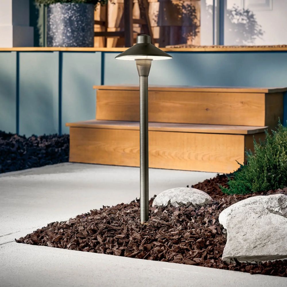 Kichler 21" Path Light in Centennial Brass