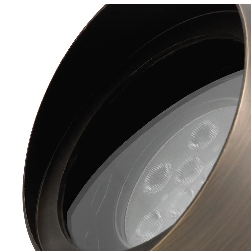 Uplight Accent Spot Light, Centennial Brass